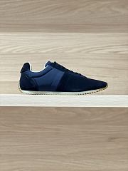 LORO PIANA | Fast Walk Sneaker In Blue Navy - 1