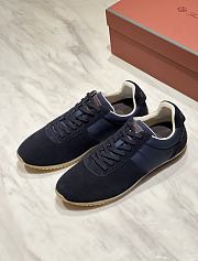 LORO PIANA | Fast Walk Sneaker In Blue Navy - 5