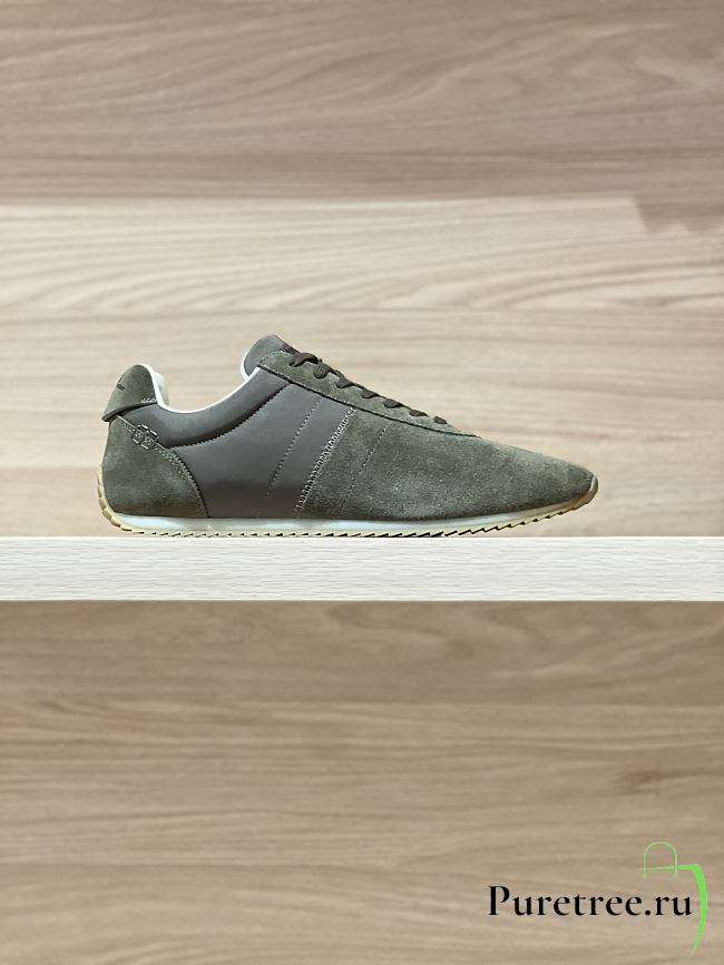 LORO PIANA | Fast Walk Sneaker In Autunno/Planet - 1