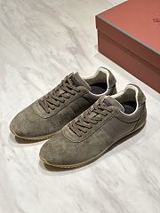 LORO PIANA | Fast Walk Sneaker In Autunno/Planet - 4