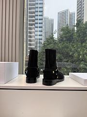 DIOR | Bolt Ankle Boot In Suede Black - 3