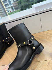 DIOR | Bolt Ankle Boot In Calfskin Black - 5