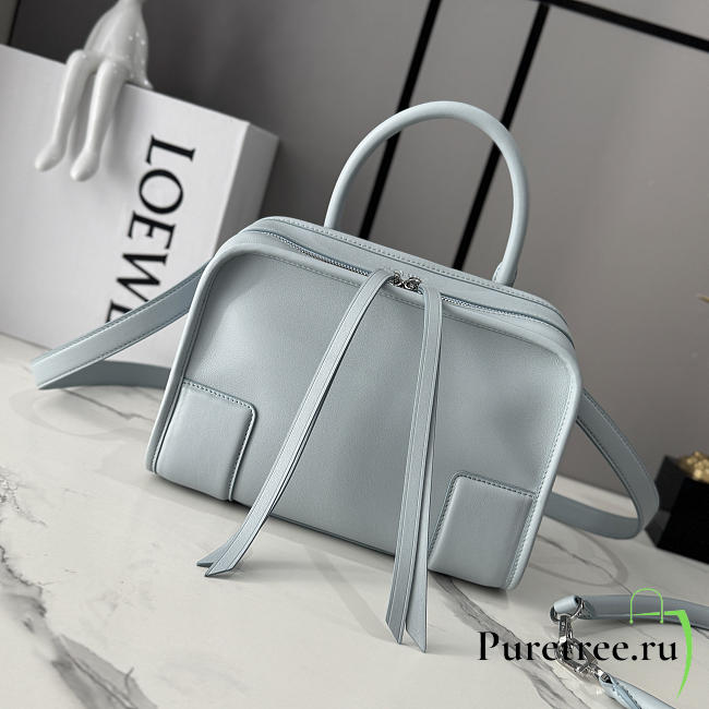 LOEWE | Small Amazona 180 bag in soft calfskin mineral mist - 1