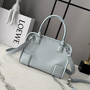 LOEWE | Small Amazona 180 bag in soft calfskin mineral mist - 6