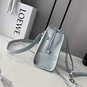LOEWE | Small Amazona 180 bag in soft calfskin mineral mist - 4