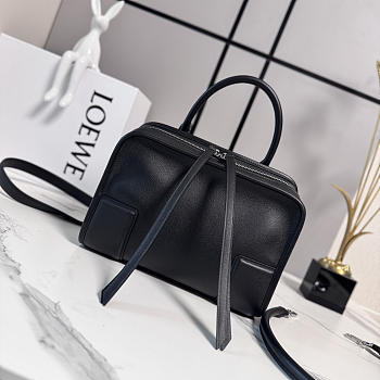 LOEWE | Small Amazona 180 bag in soft calfskin in black