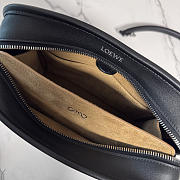 LOEWE | Small Amazona 180 bag in soft calfskin in black - 3