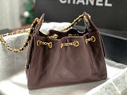 CHANEL | Mini 25 Hobo Bag Caviar In Brown - 6