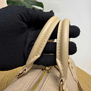 LOUIS VUITTON | Speedy Bandoulière 20 Monogram Empreinte Hazelnut M29977 - 6