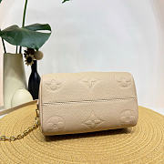 LOUIS VUITTON | Speedy Bandoulière 20 Monogram Empreinte Hazelnut M29977 - 4