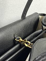 CHANEL | Shopping Tote Black Grained Calfskin In Black - 4