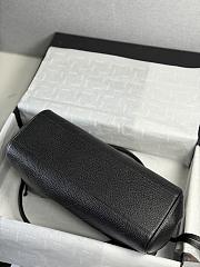 CHANEL | Shopping Tote Black Grained Calfskin In Black - 2
